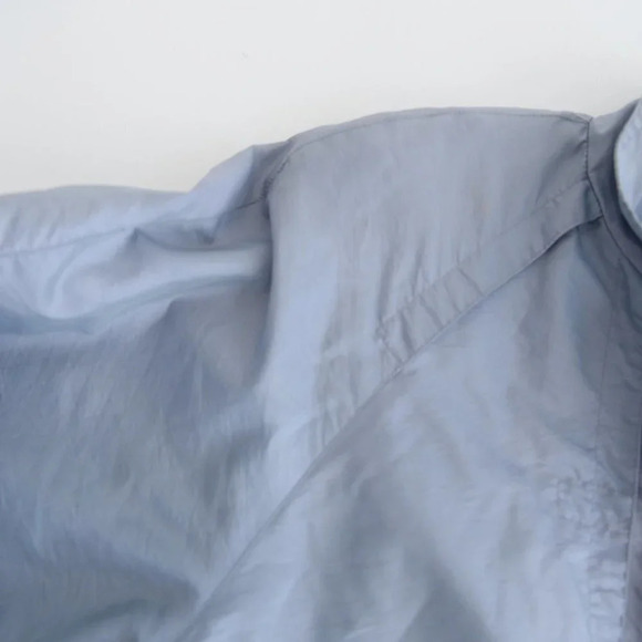 Vintage Great Lakes Country Slate Blue Zip Up Light Jacket  Size 1X - Picture 8 of 13